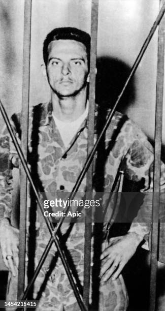 Jose Alfredo Perez San Roman aka Pepe San San Roman commander of the Brigade 2506 ground troops in the Bay of Pigs Invasion of Cuba in April 1961.,...
