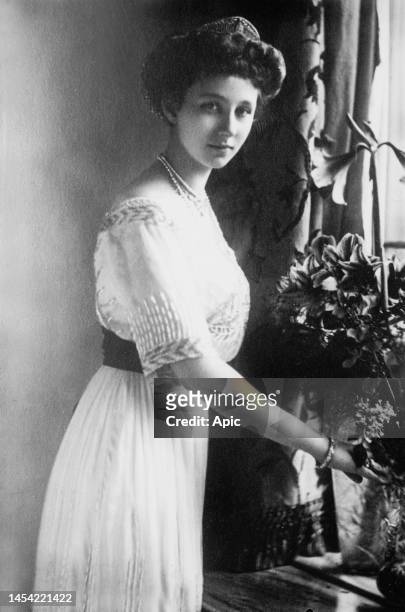 Princess Victoria Louise of Prussia daughter of Kaiser WilhelmII circa 1910.