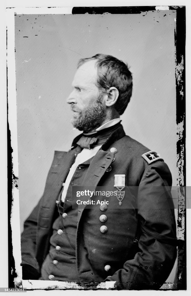 William T Besson William Tecumseh Sherman american general during American Civil War ...