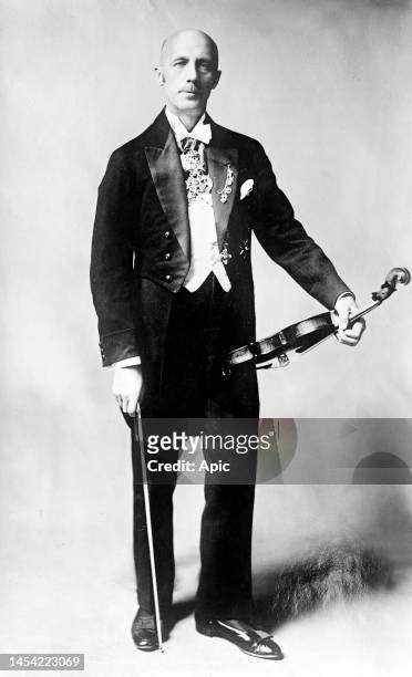 Willy Burmeister german violonist, circa 1920.