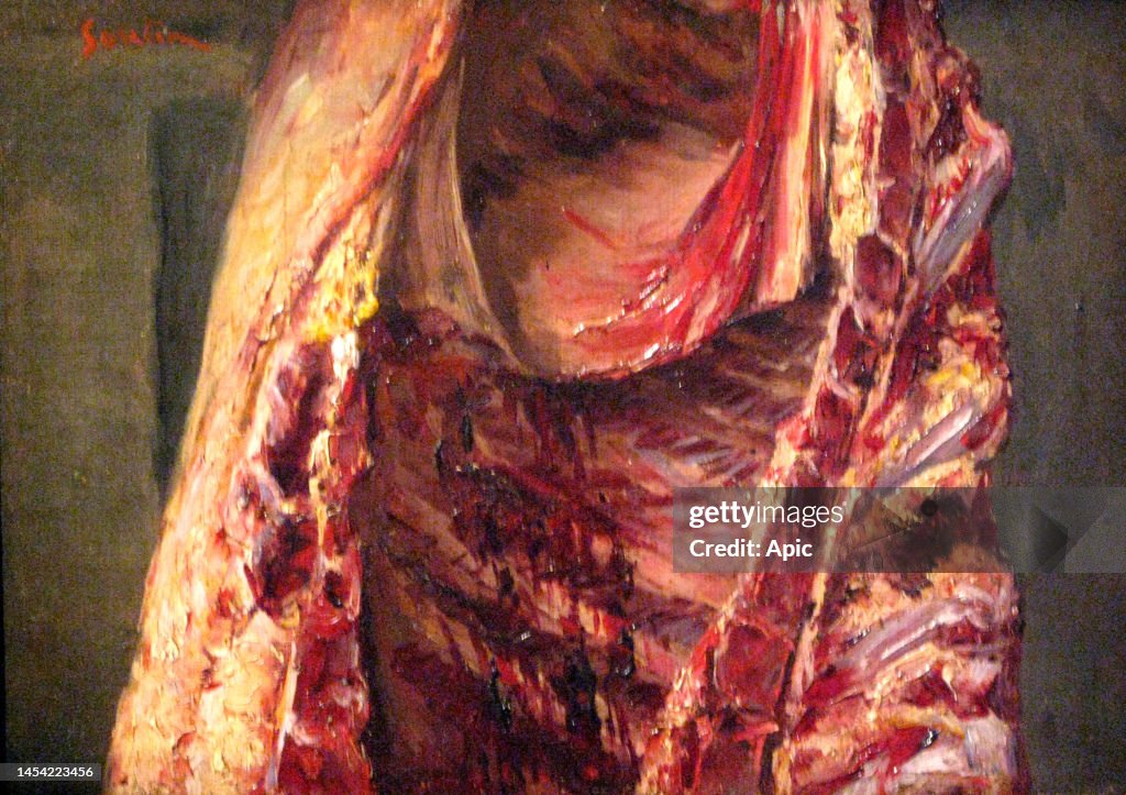 The small piece of lamb