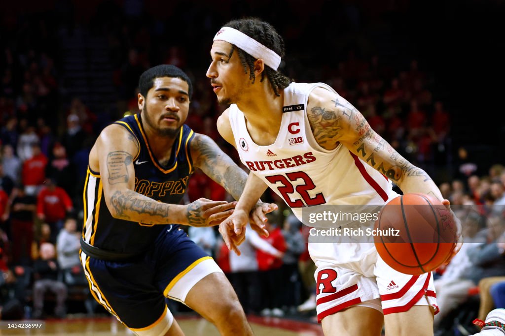 Sam Stephan Rutgers Caleb McConnell of the Rutgers Scarlet Knights in action against Sam ...
