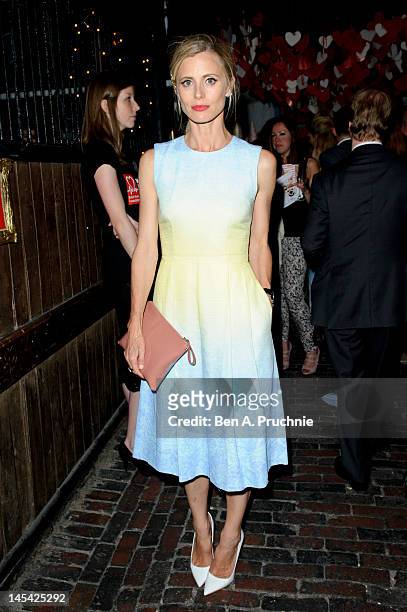 Laura Bailey attends Tunnel of Love in aid of The British Heart Foundation at Proud Camden on May 29, 2012 in London, England.