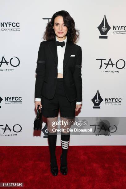Jenny Slate attends the 2023 New York Film Critics Circle Awards at TAO Downtown on January 04, 2023 in New York City.