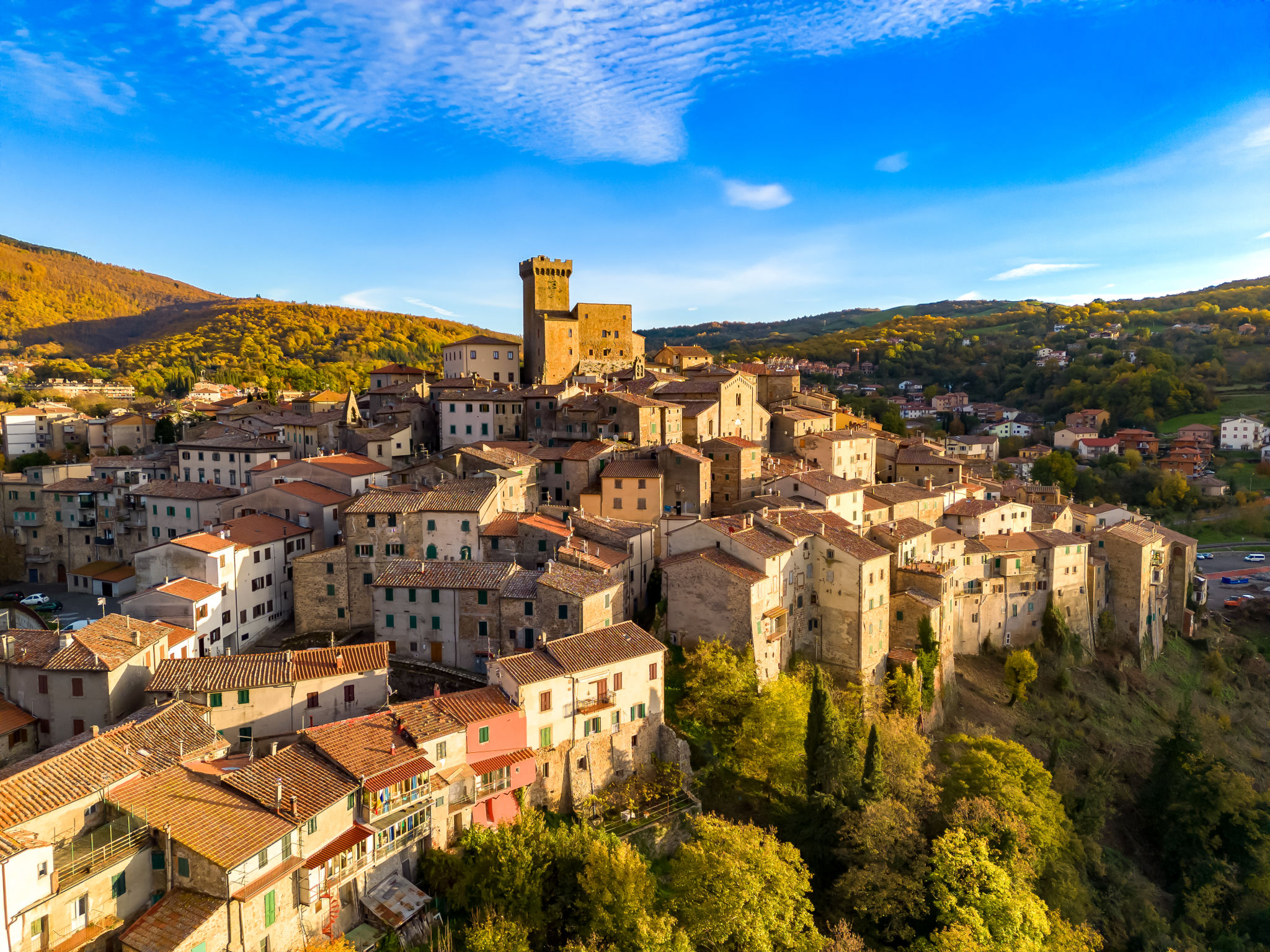 italian village