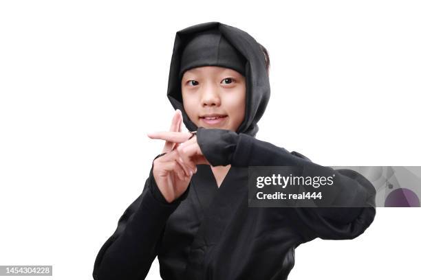 japanese ninja - image technique stock pictures, royalty-free photos & images