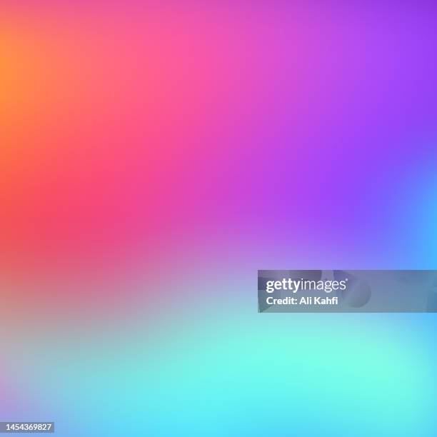 abstract dynamic colors blend gradient background - breaking through clouds stock illustrations