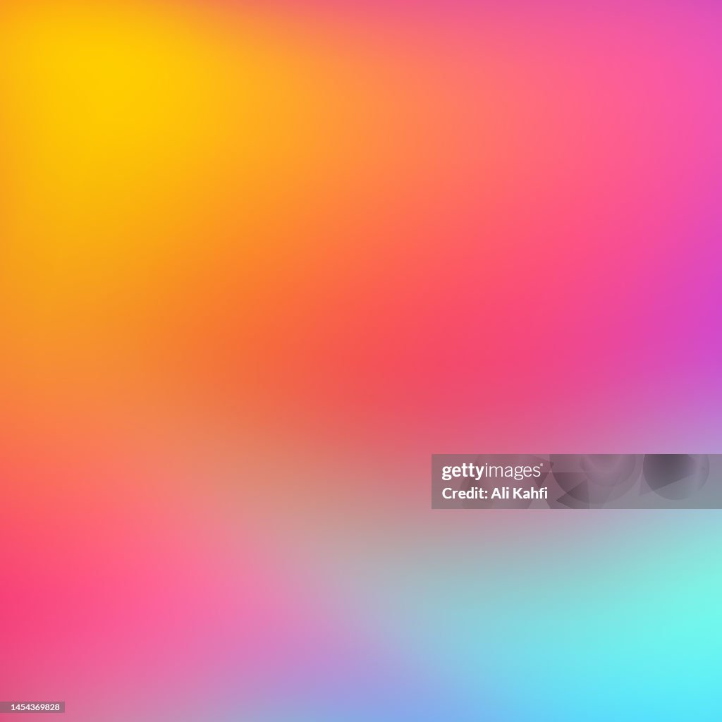 Abstract dynamic colors blend gradient background