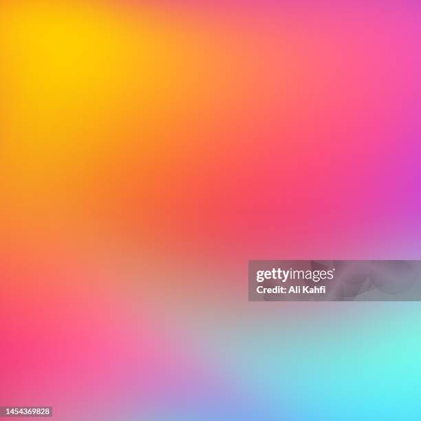 abstract dynamic colors blend gradient background - focus on background stock illustrations