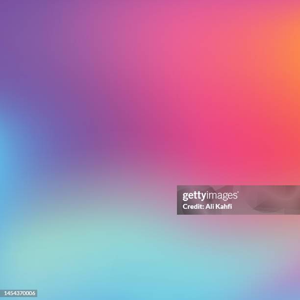 abstract dynamic colors blend gradient background - changing form stock illustrations