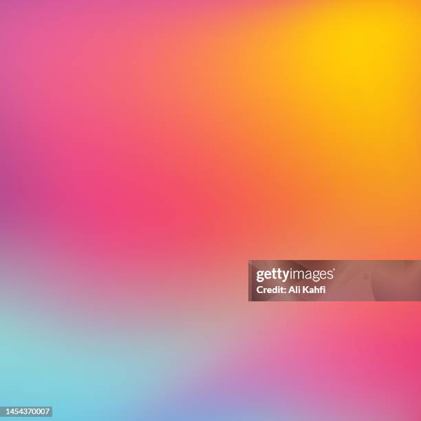 bildbanksillustrationer, clip art samt tecknat material och ikoner med abstract dynamic colors blend gradient background - multi colored background