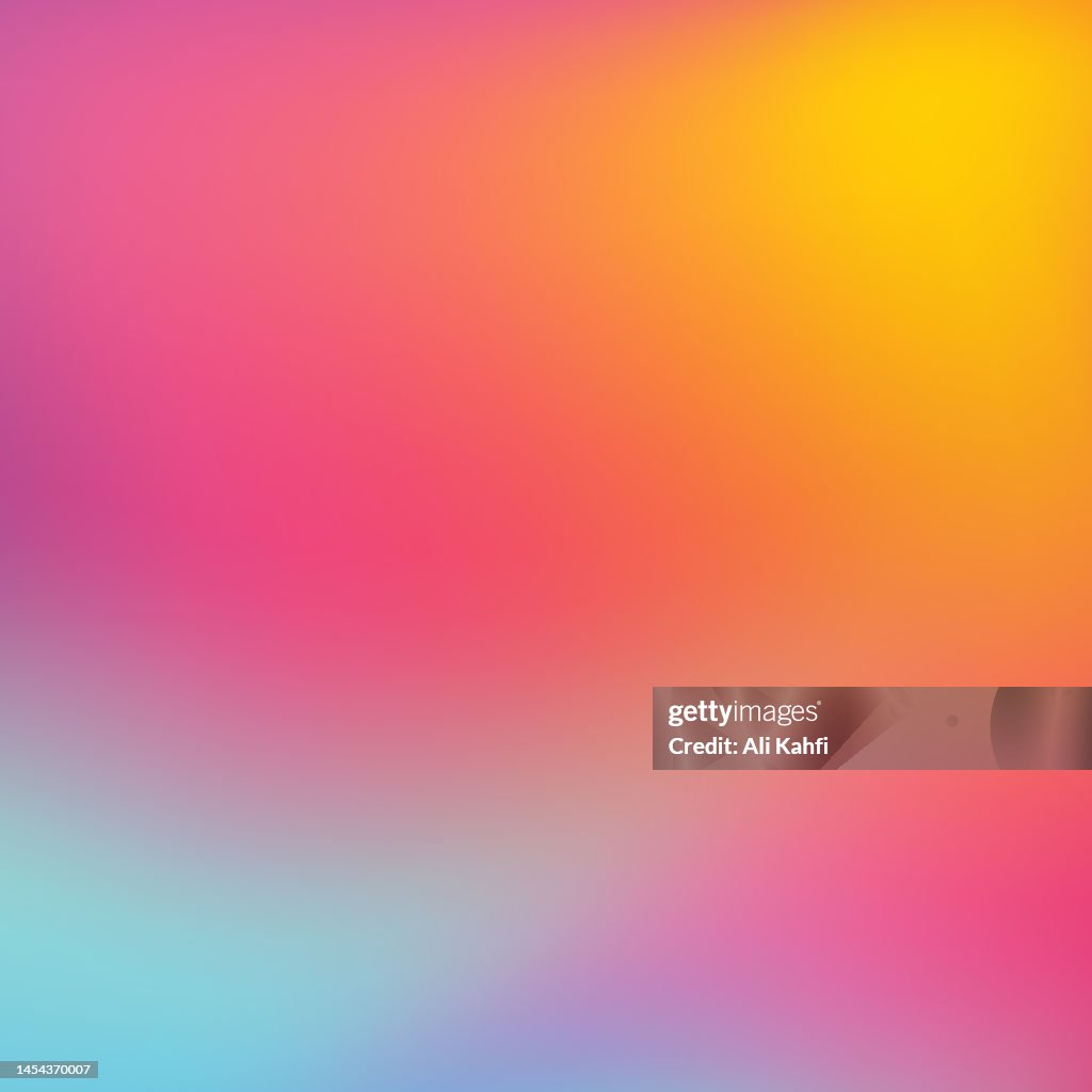 Abstract dynamic colors blend gradient background