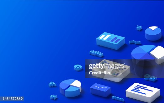 Data Analysis Chart Graph 3D Statistics Background Data Analysis Chart Graph 3D Statistics Background