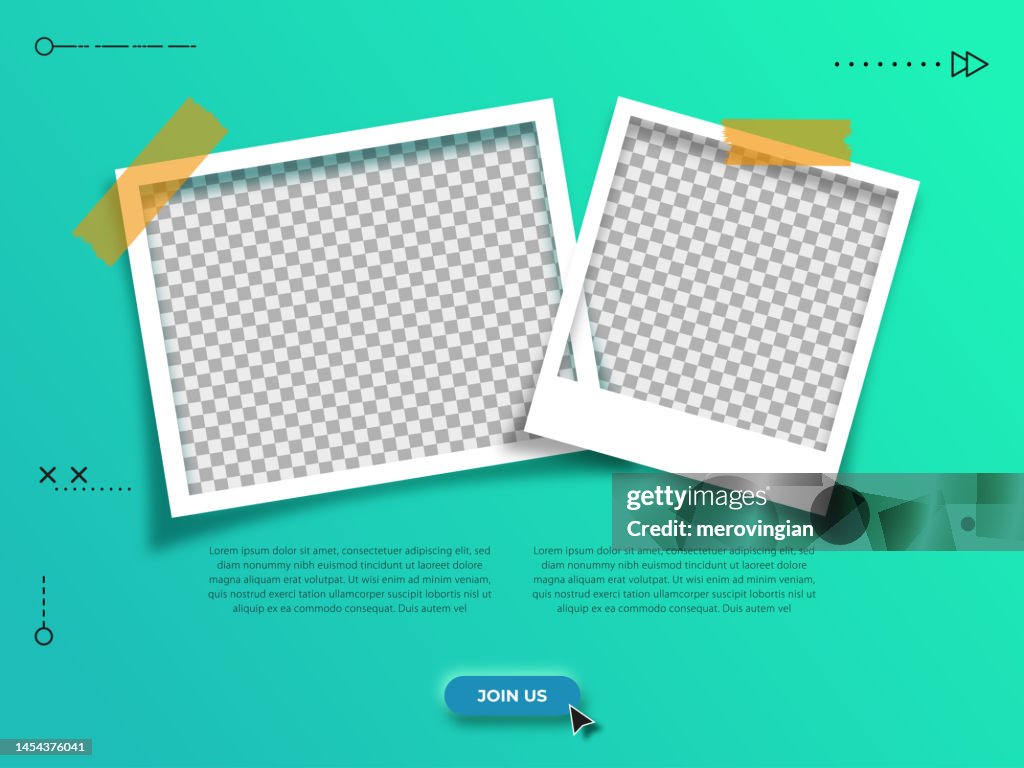 Graphi Post Frame Photo Frames With Sticky Tape Digital Marketing Agency And Corporate ...