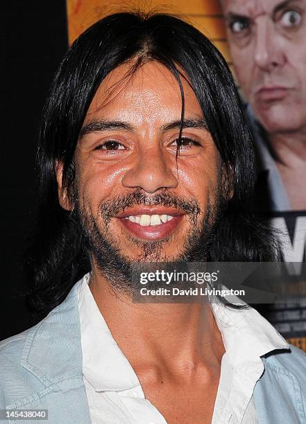 Actor Hector Jimenez attends the premiere of "Cellmates" on May 29, 2012 in West Hollywood, California.