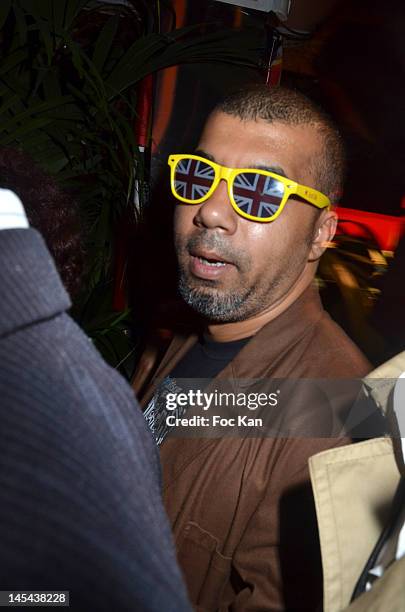 Stylist Karim Bonnet from Impasse De La Defense attends the '7 Days in Havana' Premiere after party at La Favela Chic on May 29, 2012 in Paris,...