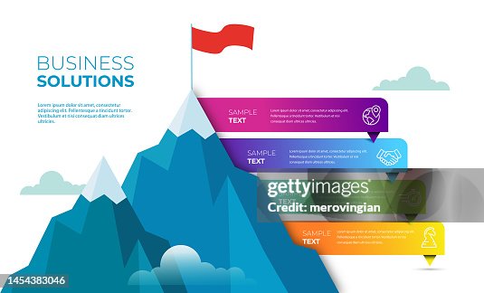 Mountain Peak Infographics Mountain Peak Infographics