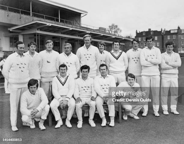 The 1970 County Championship Sussex County Cricket Club from left to right Les Lenham, Geoff Greenidge , John Spencer, Peter Graves, Tony Greig, Mike...