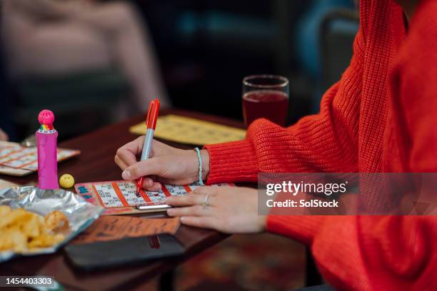 a game of bingo - winning ticket stock pictures, royalty-free photos & images