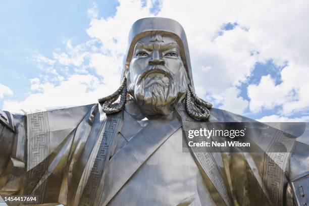 mongolia - genghis khan stock pictures, royalty-free photos & images