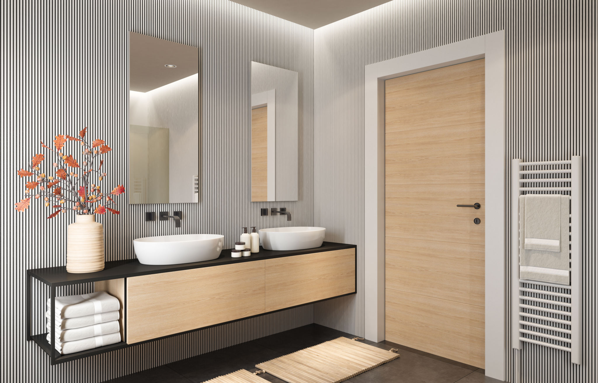 modern interior door