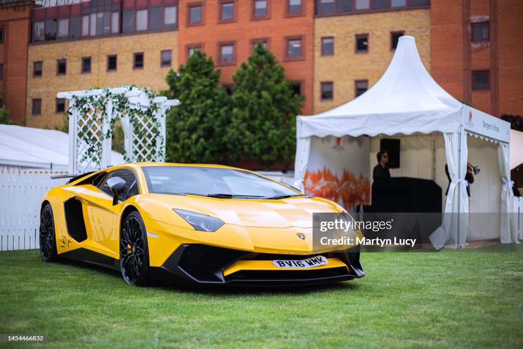 The Lamborghini Aventador SV