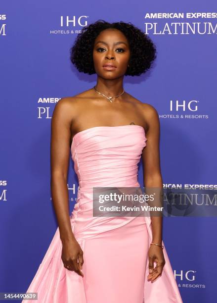 Danielle Deadwyler attends the 2023 Palm Springs International Film Festival Awards Night Gala at Palm Springs Convention Center on January 05, 2023...