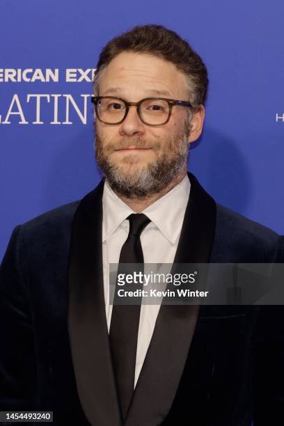 Seth Rogen attends the 2023 Palm Springs International Film Festival Awards Night Gala at Palm Springs Convention Center on January 05, 2023 in Palm...
