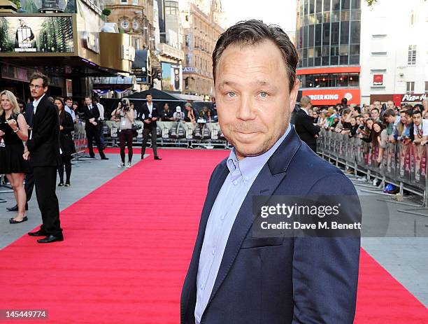 Actor Stephen Graham attends the UK Film Premiere of 'Ill Manors' at Empire Leicester Square on May 30, 2012 in London, England.