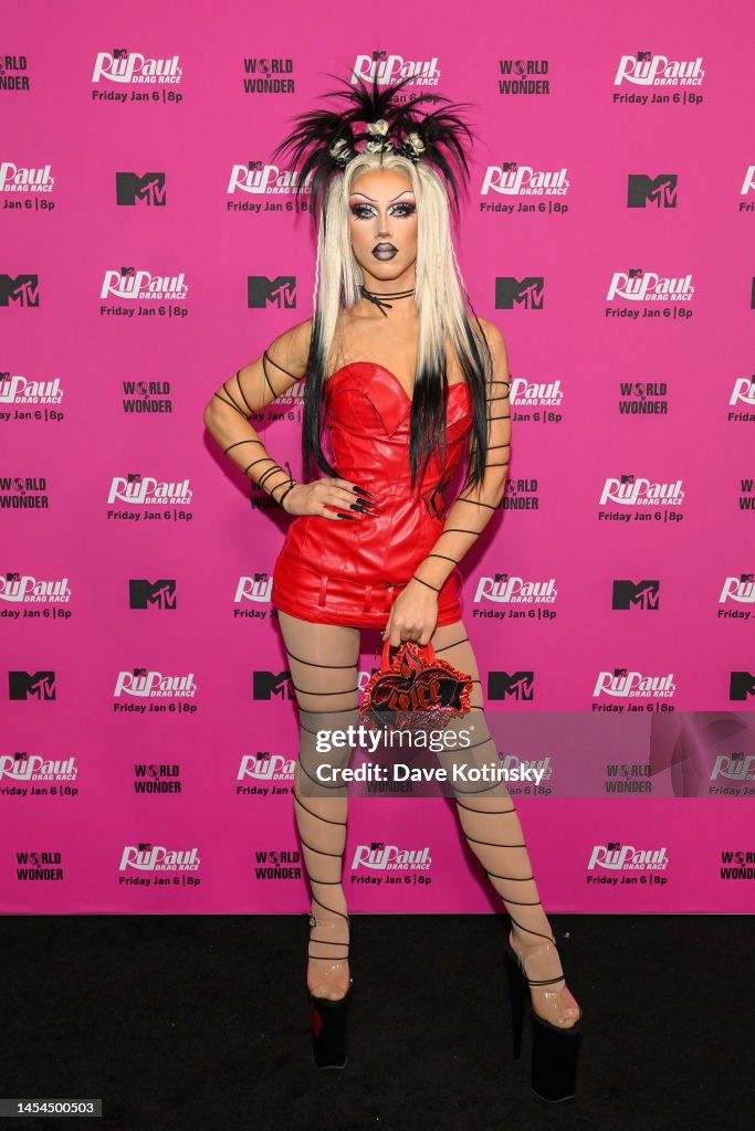 Spice Racing Look Spice attends the RuPaul's Drag Race Season 15 + MTV Premiere... News ...