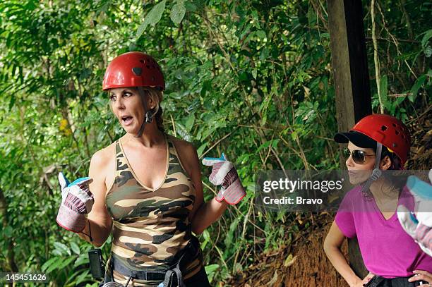 Rumble In The Jungle" Episode 716 -- Pictured: Vicki Gunvalson, Heather Dubrow --