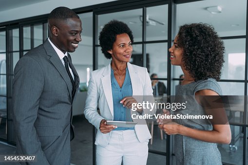 Business people in the office.