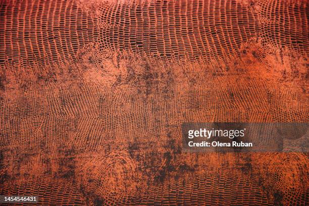 skin texture use for background - black snakeskin stock pictures, royalty-free photos & images