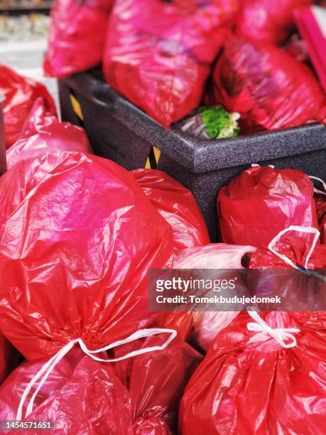 374 Red Garbage Bags Stock Photos, High-Res Pictures, and Images