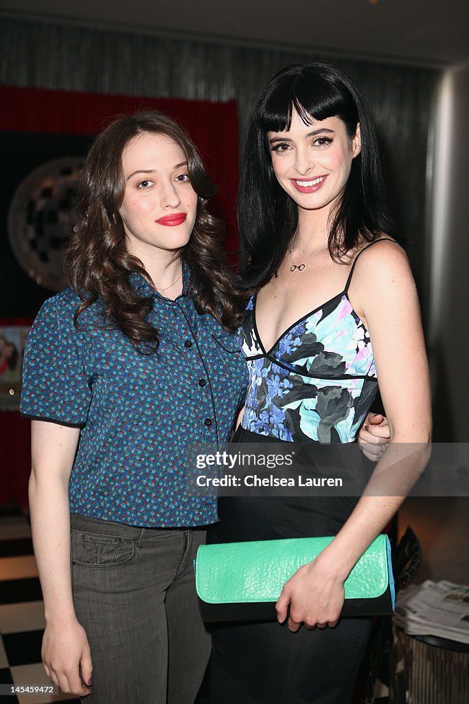 Actresses Kat Dennings and Krysten Ritter attend Day 1 of the Variety ...