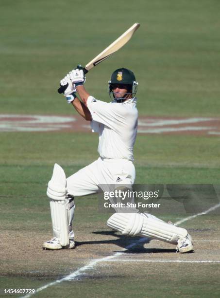 Gary Kirsten of South Africa in batting action during his second Innings core of 275 during the 3rd Test Match in Durban, South Africa, December 29,...