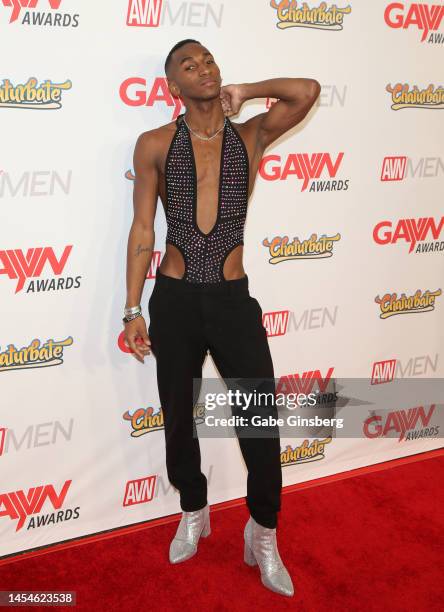 Kai Taylor attends the 2023 GayVN Awards show at Resorts World Las Vegas on January 05, 2023 in Las Vegas, Nevada.