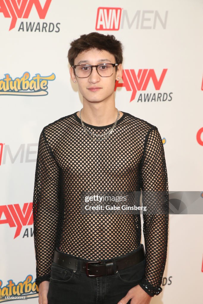Noah Bentley attends the 2023 GayVN Awards show at Resorts World Las