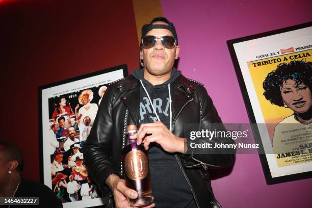 Peter Gunz during his birthday celebration at Salsa Con Fuego on January 05, 2023 in New York City.