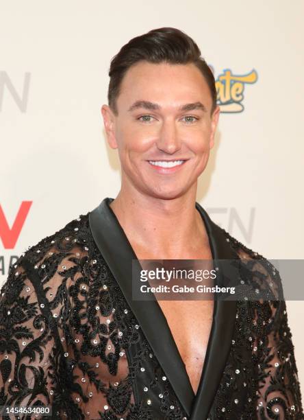 Cole Maddox attends the 2023 GayVN Awards show at Resorts World Las Vegas on January 05, 2023 in Las Vegas, Nevada.