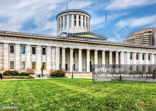 ohio state capitol building - columbus government stock pictures, royalty-free photos & images