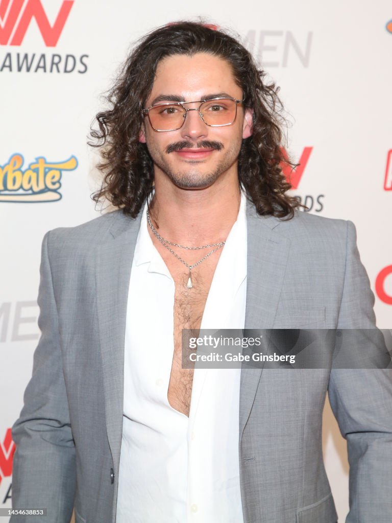 Luca Del Rey Model Luca Del Rey attends the 2023 GayVN Awards show at Resorts World Las ...