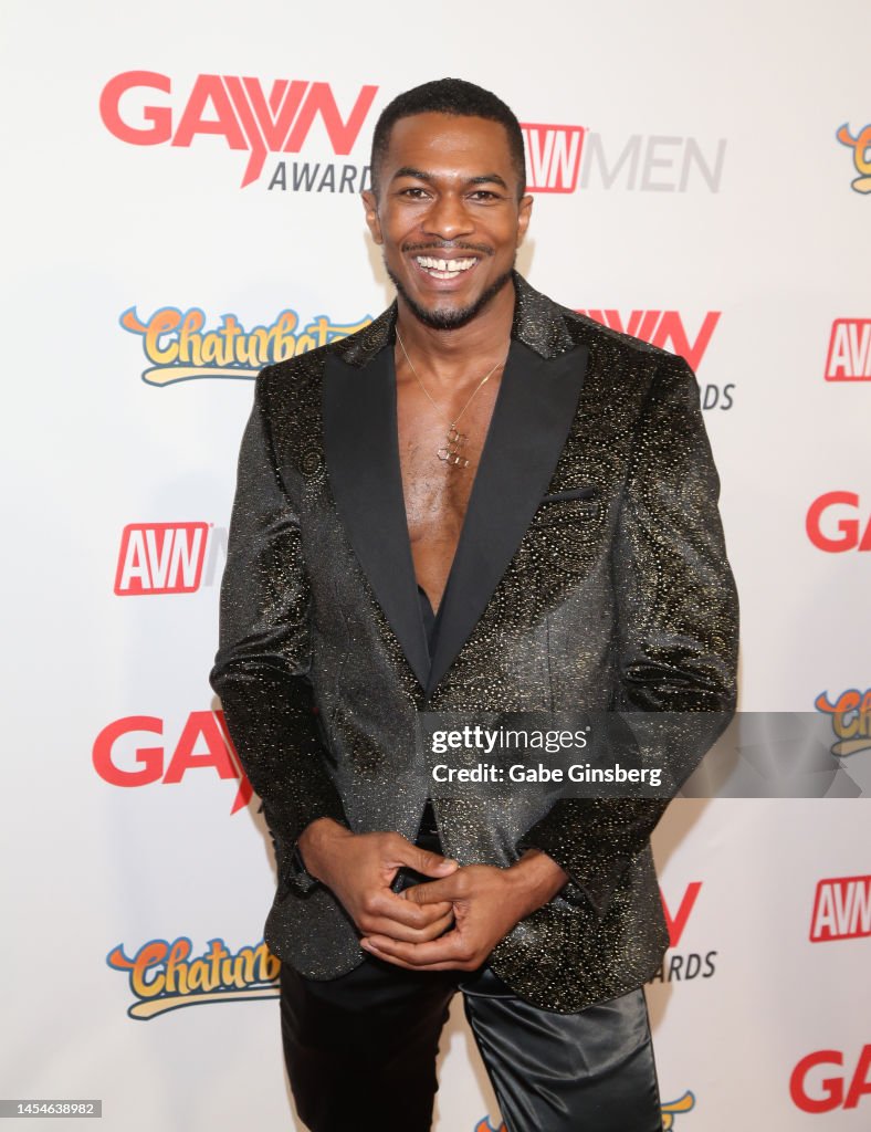 Sean Xavier attends the 2023 GayVN Awards show at Resorts World Las