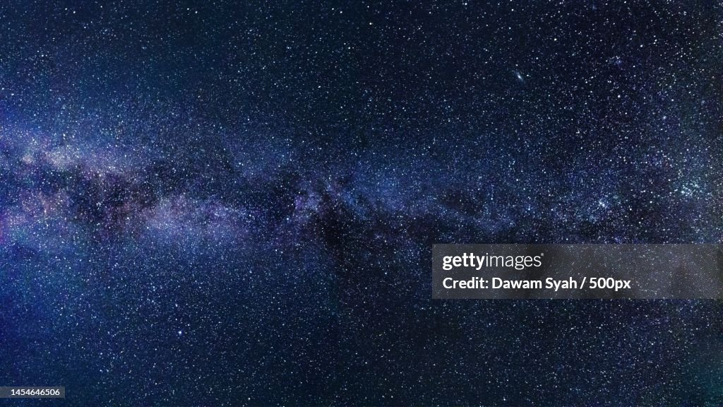 Low angle view of stars in sky at night,Indonesia