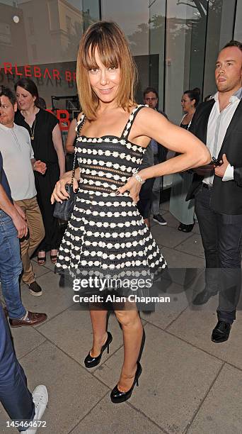 Tara Palmer Tomkinson sighting on May 30, 2012 in London, England.