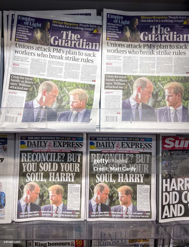 Prince Harry Memoir 'Spare' Makes Headlines Ahead Of Official Release