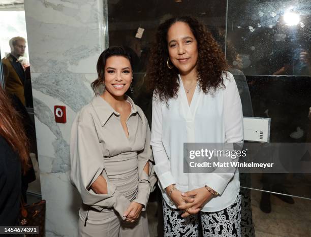 Eva Longoria and Gina Prince-Bythewood attend Variety's Creative Impact Awards and 10 Directors To Watch Brunch at Parker Palm Springs on January 06,...