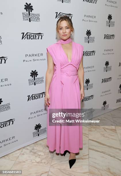 Kate Hudson attends Variety's Creative Impact Awards and 10 Directors To Watch Brunch at Parker Palm Springs on January 06, 2023 in Palm Springs,...