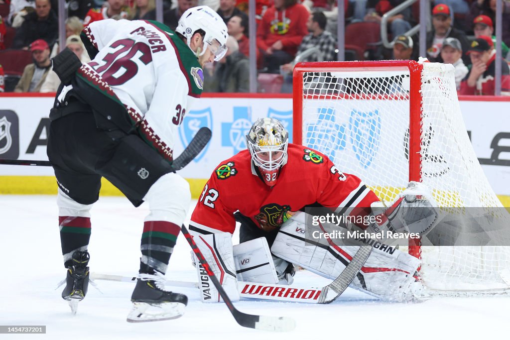 Arizona Coyotes v Chicago Blackhawks