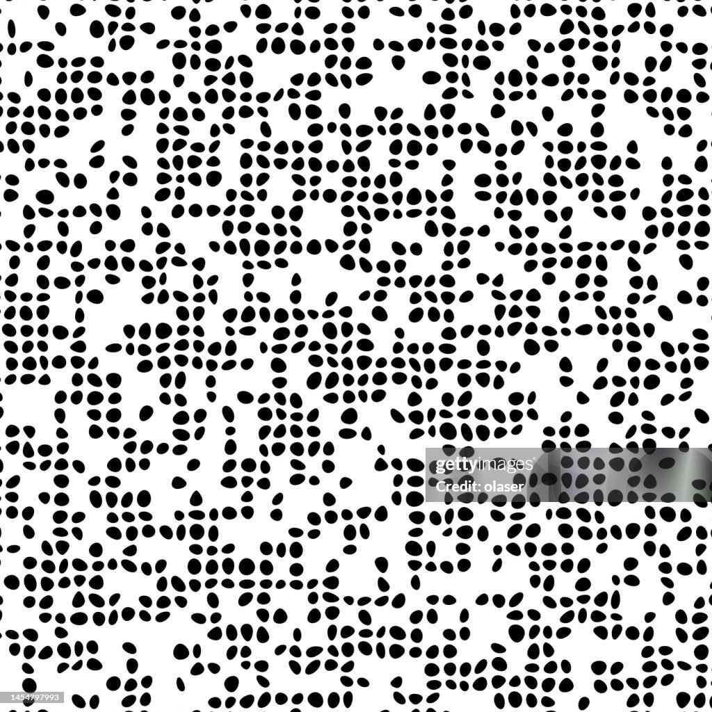 Scattered Rocks Image Vector Scattered Solid Uneven Rocks In Grid Pattern High-Res Vector Graphic ...
